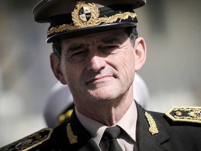 El jefe del Ejército uruguayo, Guido Manini Ríos.