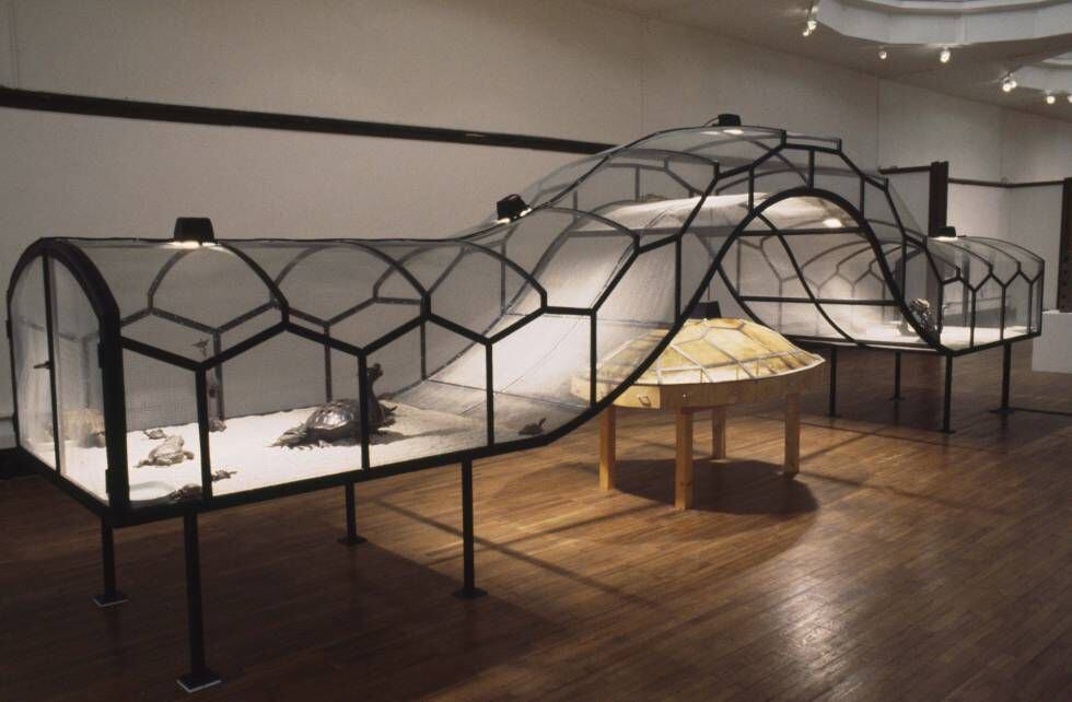 'El teatro del mundo' (1993), instalación de Huang Yong Ping, que se podrá ver en la muestra 'Arte y China después de 1989'.