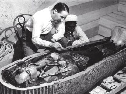 ¿Hay gato encerrado en la tumba de Tutankamón?