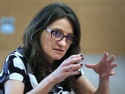 La vicepresidenta del Gobierno valenciano, Mónica Oltra. 