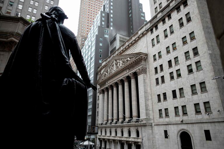 Bolsa de valores de Nueva York, la semana pasada.