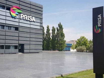 La sede de PRISA en Tres Cantos (Madrid).