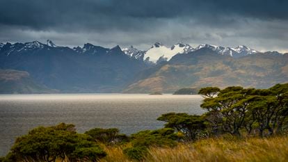 Vista de Cabo Froward, en la Antártica chilena, en marzo de 2023.