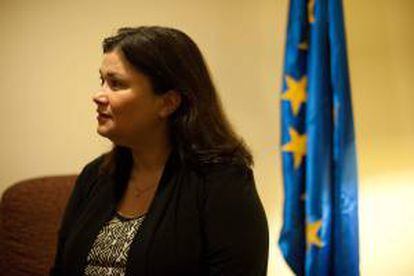 La presidenta de la Comisión de Asuntos para América Central del Parlamento Europeo, la holandesa Emine Bozkurt. EFE/Archivo