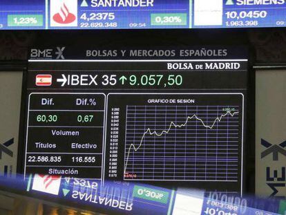 El Ibex cae un 1,2% y marca nuevos mínimos lastrado por la banca