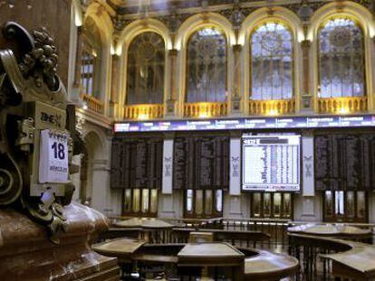 Vista general de la Bolsa de Madrid. EFE/Archivo