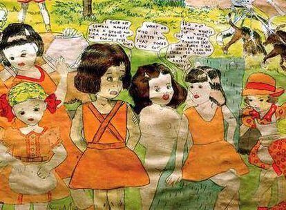 &#39;Guerra Infantil&#39;, acuarela de Henry Darger