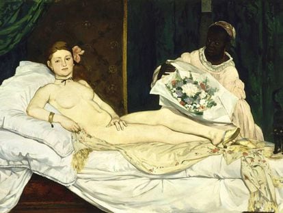 &#039;Olympia&#039;, de Edouard Manet. 