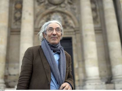 El escritor argelino Boualem Sansal en Paris. 