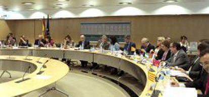 Imagen de un Consejo de Pol&iacute;tica Fiscal y Financiera, celebrado en Madrid. 
