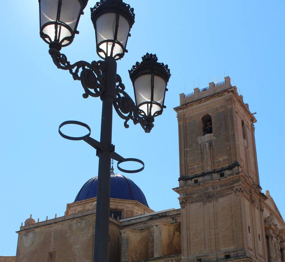 La basílica de Santa María.