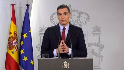 El president del Govern espanyol, Pedro Sánchez.