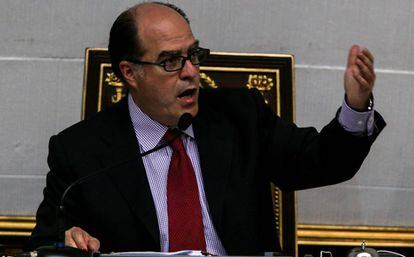 Julio Borges, presidente de la Asamblea Nacional de Venezuela. 