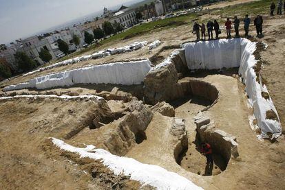 Dolmen de Montelirio enclavado en el municipio sevillano Castilleja de Guzmán.