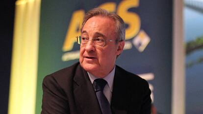 El presidente de ACS, Florentino Pérez.