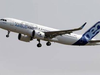 Imagen del Airbus A320neo (New Engine Option).