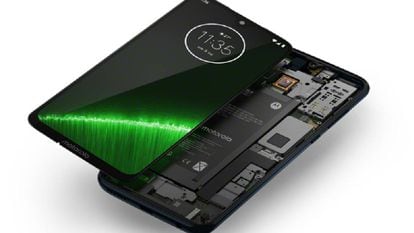 Imagen externa e interna del G7 Plus de Motorola.