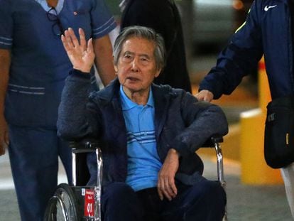 Alberto Fujimori en una imagen de las pasadas navidades.