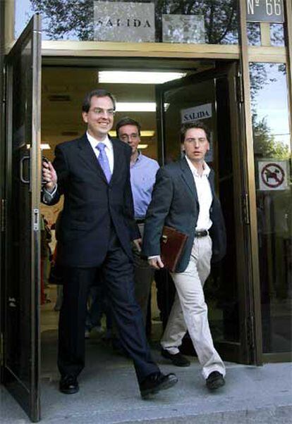 Javier Gómez y Manuel Ródenas, tras anunciar su boda el pasado septiembre.