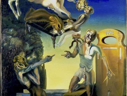 'Guillaume Tell' (1930), obra de Salvador Dalí, actualmente en la colección del Centre Pompidou, en París.