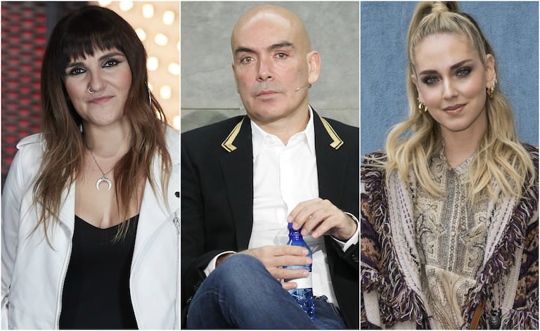 Rozalen, Kike Sarasola y Chiara Ferragni.