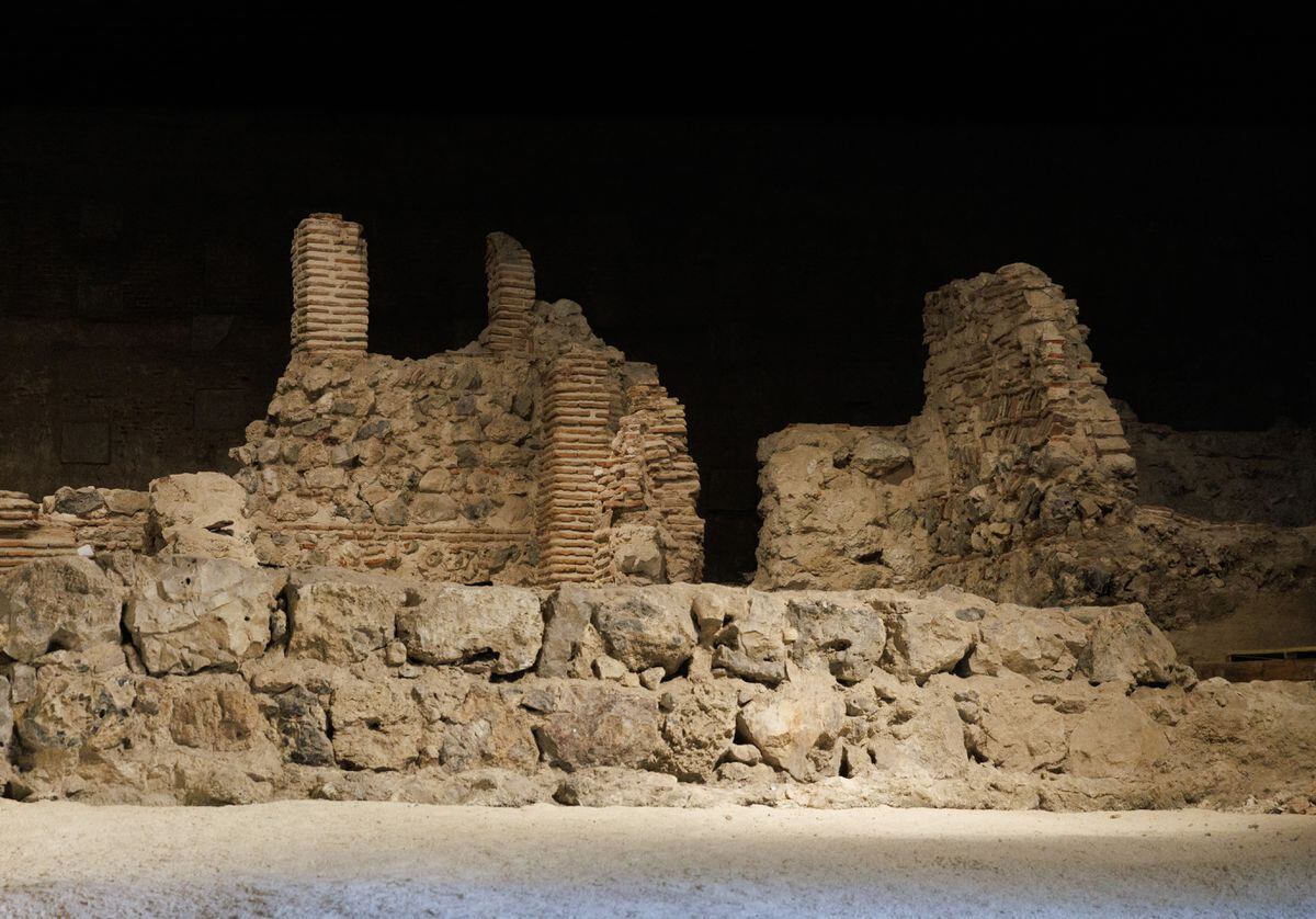 The oldest remains of the Arab wall of Madrid emerge in the new Gallery of the Royal Collections |  culture
