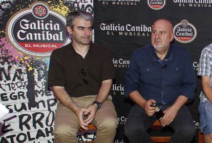 Carlos Fernández Fasero, junto a Antón Reixa