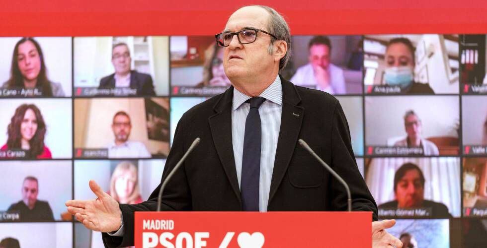 El portavoz socialista en la Asamblea de Madrid y candidato a la Presidencia de la Comunidad, Ángel Gabilondo.