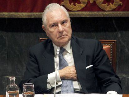 El presidente de CGPJ y del Tribunal Supremo, Carlos D&iacute;var. 