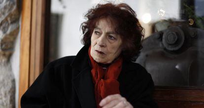 La escritora y poeta cubana Nivaria Tejera, en 2011