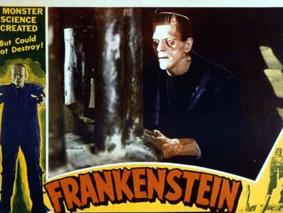 Cartel de Frankenstein, de 1931