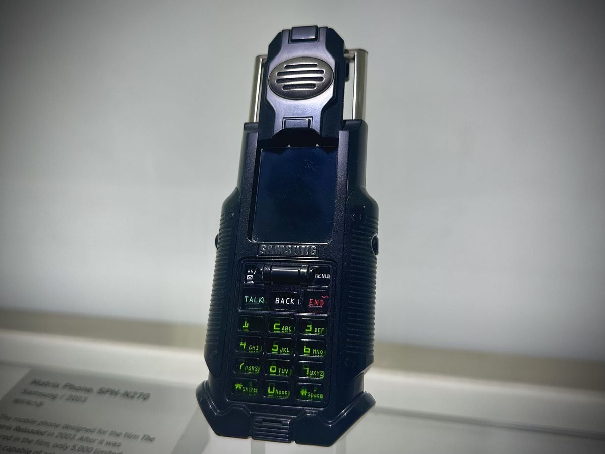 The Matrix mobile phone and other relics that Samsung hides in its innovation museum in Korea |  technology