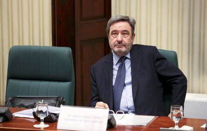 El expresidente de Caixa Catalunya, Narcís Serra