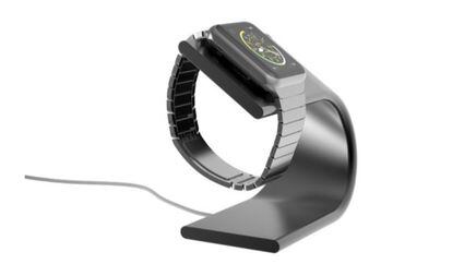 El diseño para cargar el reloj de Apple.