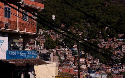 Una favela en Río de Janeiro.