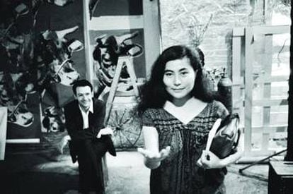 Yoko Ono en la Factory, Nueva York, 1965-7