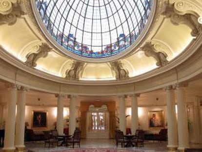 Salón del hotel Carlton, en BIlbao, inaugurado en 1927 y sede del primer Gobierno vasco durante la Guerra Civil.