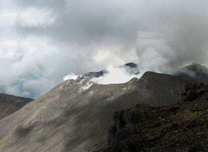 El volcán Galeras, al suroeste de Colombia.