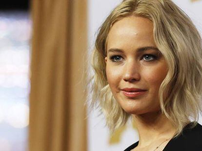 La actriz Jennifer Lawrence. 