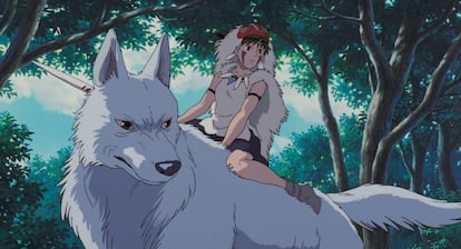 Imagen de La princesa Mononoke.
