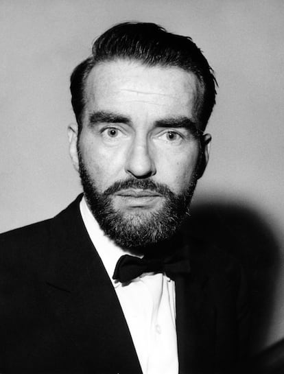 Montgomery Clift, en una imagen de 1961, cinco años antes de su muerte.