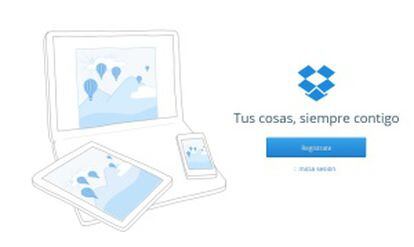 Dropbox hace una copia de seguridad de las fotos.