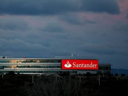 Sede del Banco Santander en Boadilla del Monte, en Madrid.
