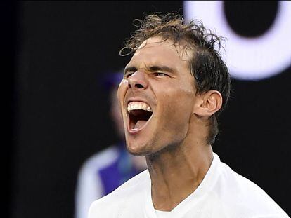 Rafa Nadal, tras ganar a Zverev.