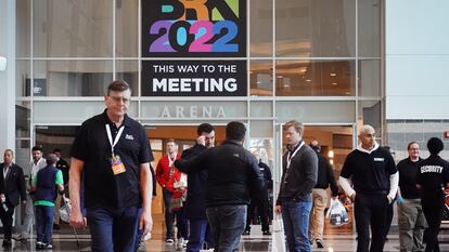 Junta de accionistas del grupo estadounidense Berkshire Hathaway.