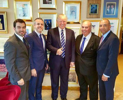 Los expertos latinoamericanos reunidos con Donald Trump
