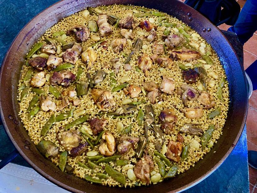Una paella valenciana paso a paso Gastronotas de Capel EL PAÍS