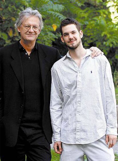 David Gilmour y su hijo Jesse, en una imagen reciente.