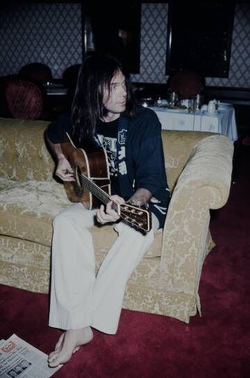 Neil Young en los años setenta. Un genio que alguna vez ha cogido cosas de otros genios.