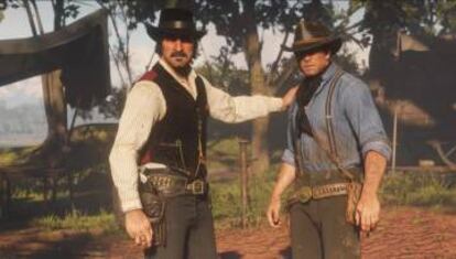 Dutch y Arthur, en un instante del juego.